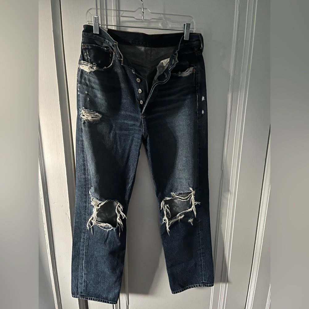 AGOLDE 90s high rise loose jeans